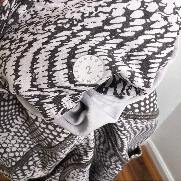 LULULEMON Swerve Vapor Metal Grey Fast & Free 7/8 Tight II - Picture 6 of 6